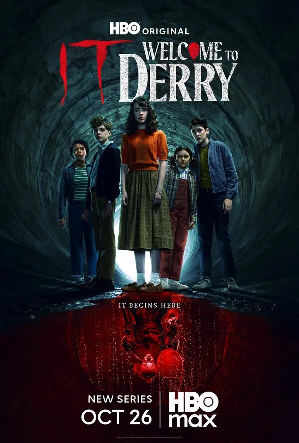 Оно: Добро пожаловать в Дерри — постер