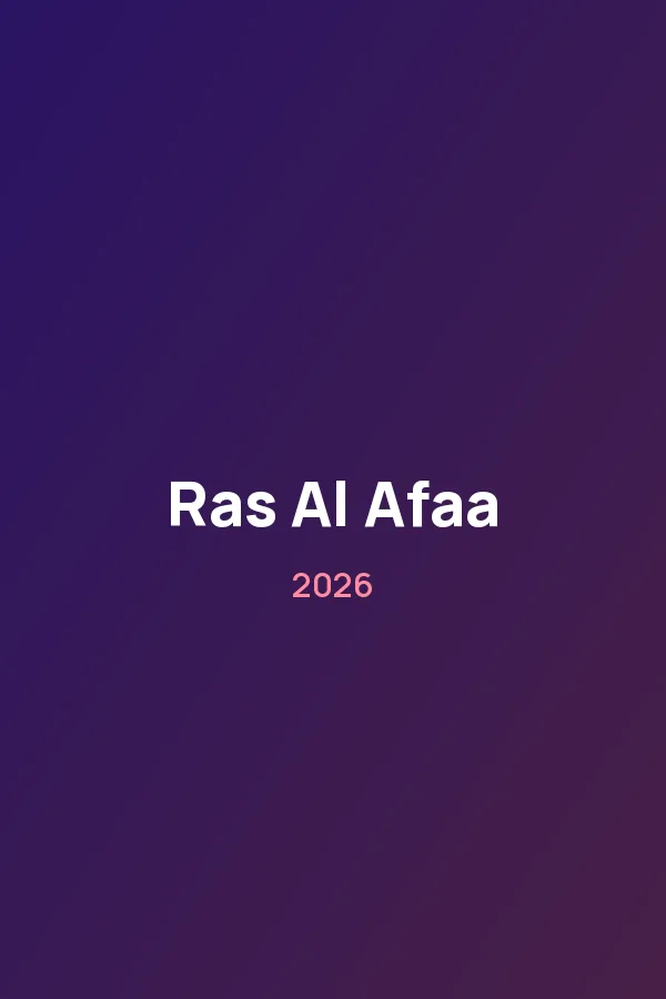 Ras Al Afaa — постер
