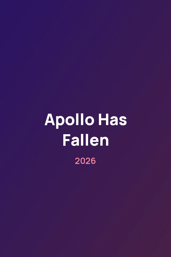 Apollo Has Fallen — постер